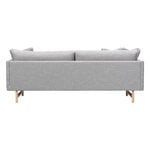 Fredericia Calmo sofa 95, 2-seater, lacquered oak - Sunniva 242