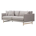 Fredericia Calmo sofa 95, 2-seater, lacquered oak - Sunniva 717