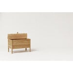 Form & Refine A Line storage bench, 68 cm, oak