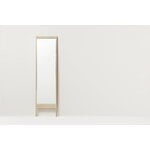 Form & Refine A Line mirror, white oak