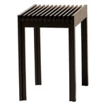 Form & Refine Lightweight stool, black stained oak