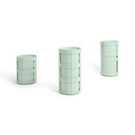 HAY Facet cabinet 110, incl. feet and castors, soft mint, extra image