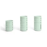 HAY Facet cabinet 110, incl. feet and castors, soft mint, extra image
