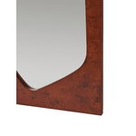 Ferm Living Folia mirror, large, dark stained burl veneer, extra image