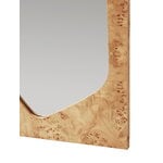 Ferm Living Folia mirror, large, natural burl veneer, extra image