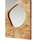 Ferm Living Folia mirror, medium, natural burl veneer, extra image