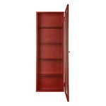 Ferm Living Haze wall cabinet, tall, oxide red, extra image