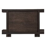 Ferm Living Kona bookcase cabinet insert, dark-stained oak, extra image