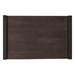 Ferm Living Kona bookcase cabinet insert, dark-stained oak, extra image