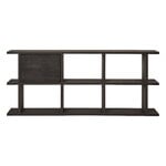 Ferm Living Kona bookcase cabinet insert, dark-stained oak, extra image