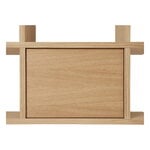 Ferm Living Kona bookcase cabinet insert, natural oak, extra image