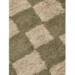 Ferm Living Mara Waschbarer Teppich, 150 x 80 cm, Ulmengrün - Warmer Sand, extrabild