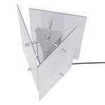 Ferm Living Oeste table lamp, clear glass, extra image