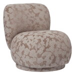 Ferm Living Rico Piccolo sillón lounge, Cilla Taupe, imagen extra