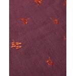 Ferm Living Baies table runner, 40 x 180 cm, dark grape - picante red, extra image