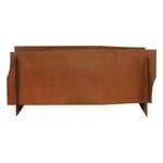 Ferm Living Vaso Lapel, rettangolare, ruggine, immagine extra