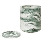Ferm Living Contenitore Mist, smeraldo - bianco naturale, immagine extra