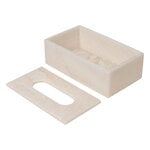 Ferm Living Scatola per fazzoletti Mist, perla, immagine extra