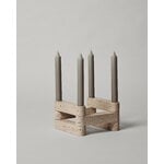 Ferm Living Newel modular candleholder set, travertine, extra image