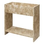 Ferm Living Stone Plant Box con ripiano, sabbia, immagine extra