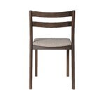 Ferm Living Boda dining chair, dark stained beech - natural Soft Bouclé, extra image