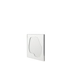 Ferm Living Folia mirror, small, silver, view 3