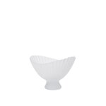 Ferm Living Fountain glass bowl, large, frosted, view 3