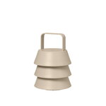 Ferm Living Luver tragbare Lampe, Kaschmir, extrabild