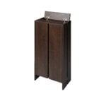 Ferm Living Parcel Hallway cabinet, tall, h. 110 cm, dark stained oak, extra image