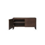 Ferm Living Parcel Meuble d'entrée, bas, h. 50 cm, chêne teinté foncé, image extra
