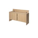Ferm Living Parcel Meuble d’entrée, bas, h. 50 cm, chêne naturel, image extra