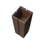 Ferm Living Parcel Pedestal side table, h. 90 cm, dark stained oak, extra image