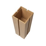 Ferm Living Parcel Pedestal side table, h. 90 cm, natural oak, extra image