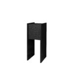 Ferm Living Scarni Pedestal kaappi, tummaksi petsattu saarni, näkymä 3