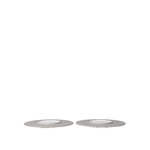 Ferm Living Sonae Teller, 28 cm, Set aus 2, grau - weiß, extrabild