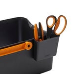 Fiskars Balcony garden toolbox, black - orange, extra image