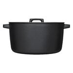 Fiskars Casseruola con coperchio Folken, 6 L, nero, immagine extra