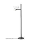 Flos Nocturne 1 floor lamp, bowl, black, extra image