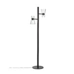 Flos Nocturne 2 floor lamp, cone, black, extra image