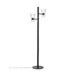 Flos Nocturne 2 floor lamp, cone, black, extra image