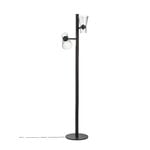 Flos Nocturne 2 floor lamp, cone, black, extra image