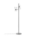 Flos Nocturne 2 floor lamp, cone, silver, extra image