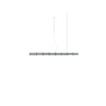 Flos Luce Cilindrica S1 suspension lamp, glass, transparent, extra image