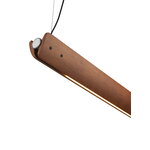 Flos Seki-han suspension lamp, brown, extra image