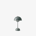 &Tradition Flowerpot VP9 bärbar bordslampa, stenblå
