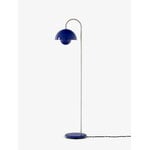 &Tradition Flowerpot VP12 floor lamp, cobalt blue