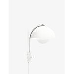 &Tradition Flowerpot VP8 wall lamp, matt white