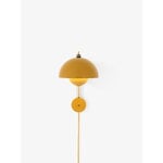 &Tradition Flowerpot VP8 wall lamp, mustard