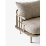 &Tradition Fly SC1 lounge chair, white oiled oak - Karakorum 003