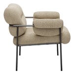 Fogia Bollo lounge chair,  Main Line Flax 20 - black